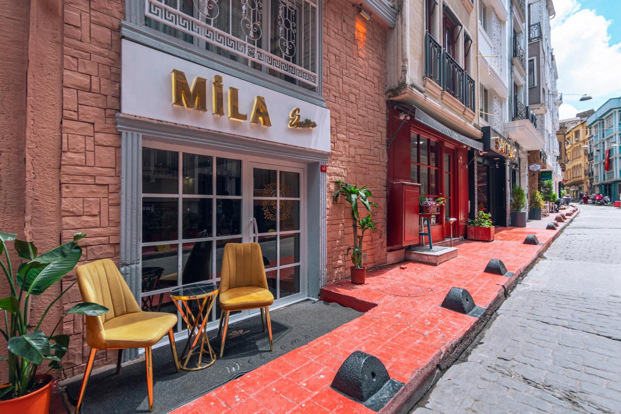 Mila Suites Taksim Istanbul Bagian luar foto