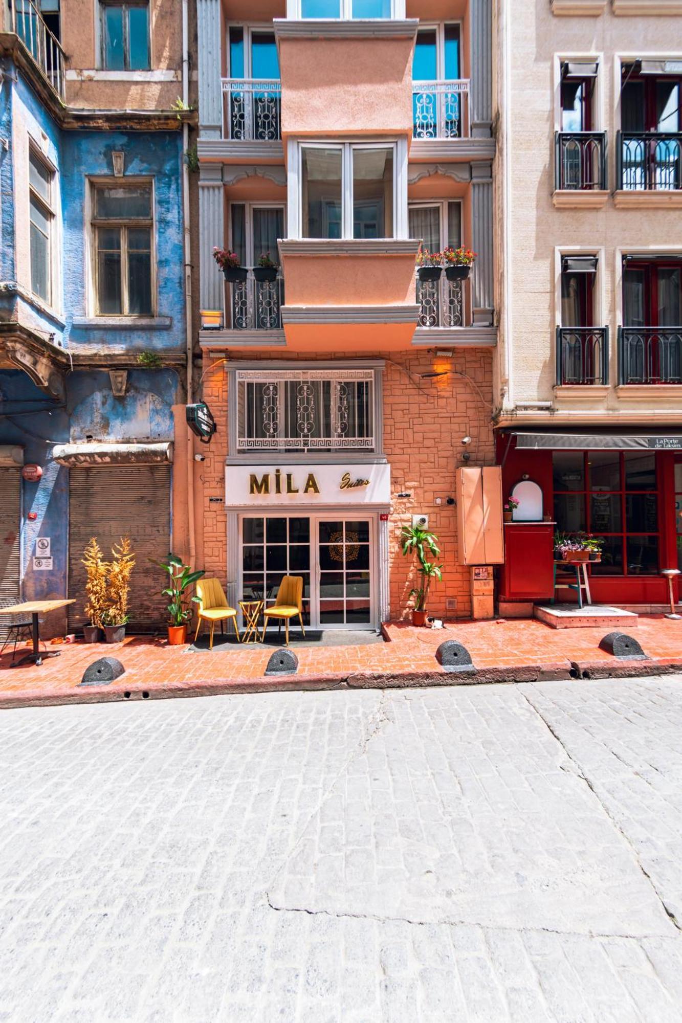 Mila Suites Taksim Istanbul Bagian luar foto