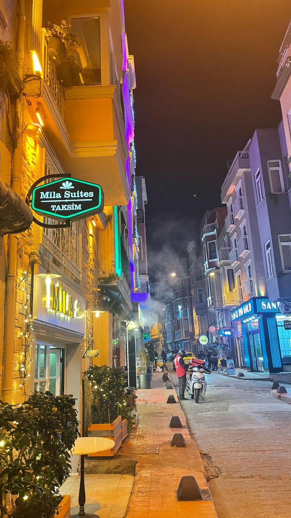 Mila Suites Taksim Istanbul Bagian luar foto